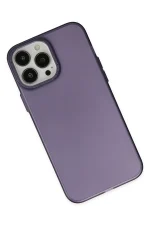 Newface iPhone 14 Pro Max Kılıf Modos Metal Kapak - Mor - Görsel 2