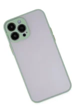 Newface iPhone 14 Pro Max Kılıf Montreal Silikon Kapak - Turkuaz - Görsel 2