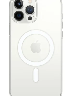 Newface iPhone 14 Pro Max Kılıf Pc Real Magsafe Kapak - Şeffaf