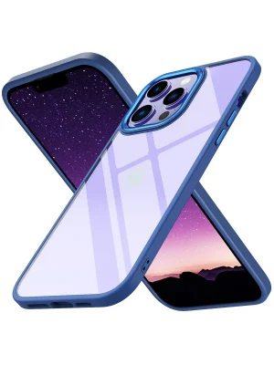 Newface iPhone 14 Pro Max Kılıf Power Silikon - Mavi