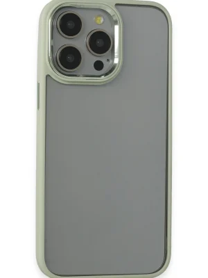 Newface iPhone 14 Pro Max Kılıf Power Silikon - Yeşil