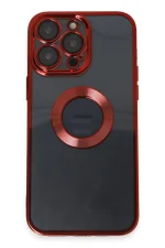 Newface iPhone 14 Pro Max Kılıf Slot Silikon - Kırmızı