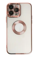 Newface iPhone 14 Pro Max Kılıf Slot Silikon - Rose Gold