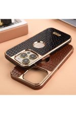 Newface iPhone 14 Pro Max Kılıf Snake Kapak - Kahverengi - Görsel 3