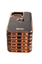 Newface iPhone 14 Pro Max Kılıf Snake Kapak - Kahverengi - Görsel 6