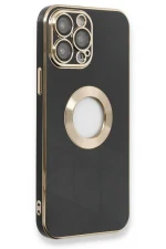 Newface iPhone 14 Pro Max Kılıf Store Silikon - Siyah