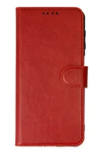 Newface iPhone 14 Pro Max Kılıf Trend S Plus Kapaklı Kılıf - Kırmızı - Görsel 3