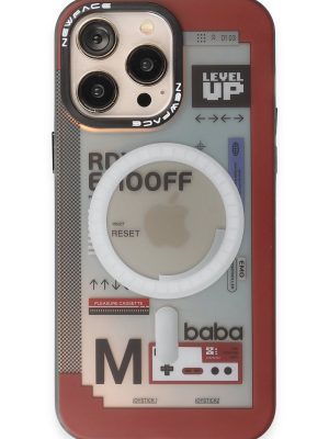 Newface iPhone 14 Pro Max Kılıf Venüs Magneticsafe Desenli Kapak - Venüs - 11