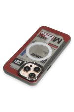 Newface iPhone 14 Pro Max Kılıf Venüs Magneticsafe Desenli Kapak - Venüs - 11 - Görsel 3