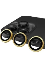 Newface iPhone 14 Pro Max Raze Metal Kamera Lens - Gold