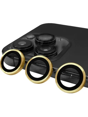 Newface iPhone 14 Pro Max Raze Metal Kamera Lens - Gold