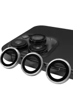 Newface iPhone 14 Pro Max Raze Metal Kamera Lens - Gümüş