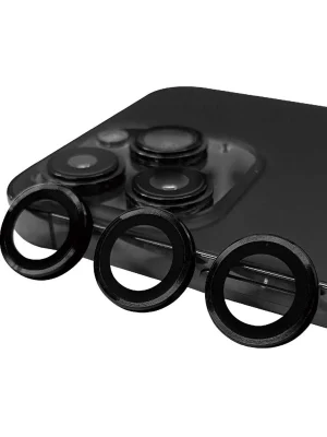 Newface iPhone 14 Pro Max Raze Metal Kamera Lens - Siyah