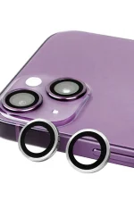 Newface iPhone 14 Raze Metal Kamera Lens - Gümüş