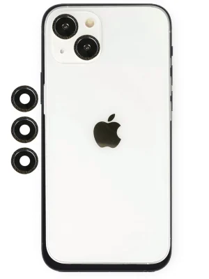 Newface iPhone 14 Shine Kamera Lens - Siyah
