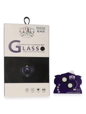 Newface iPhone 15 Bilvis Titan Kamera Lens - Siyah