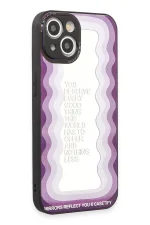 Newface iPhone 15 Kılıf Mirror Desenli Kapak - Mirror - 5