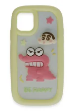 Newface iPhone 15 Kılıf Poky Karakter Silikon Kapak - Desen 4