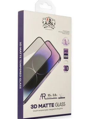 Newface iPhone 15 Pro Bilvis 3D Mat Cam Ekran Koruyucu