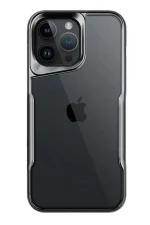 Newface iPhone 15 Pro Kılıf Boyi Silikon Kapak - Titan Gri