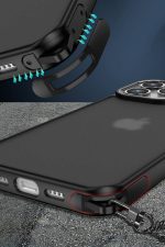 Newface iPhone 15 Pro Kılıf Elegant Kapak - Yeşil - Görsel 2