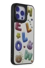 Newface iPhone 15 Pro Kılıf Mirror Desenli Kapak - Mirror - 15 - Görsel 2