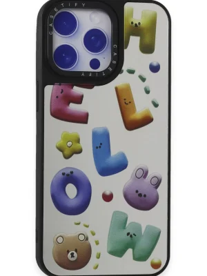 Newface iPhone 15 Pro Kılıf Mirror Desenli Kapak - Mirror - 15