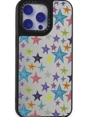 Newface iPhone 15 Pro Kılıf Mirror Desenli Kapak - Mirror - 18