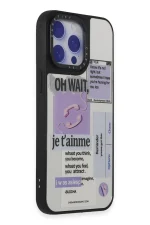 Newface iPhone 15 Pro Kılıf Mirror Desenli Kapak - Mirror - 4 - Görsel 2