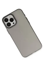 Newface iPhone 15 Pro Kılıf Modos Metal Kapak - Siyah - Görsel 3