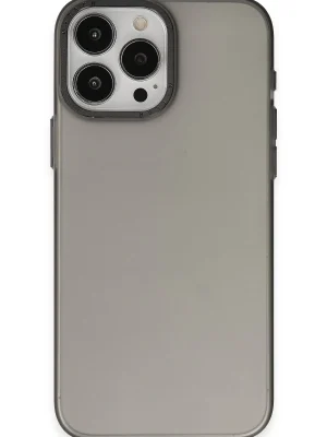 Newface iPhone 15 Pro Kılıf Modos Metal Kapak - Siyah