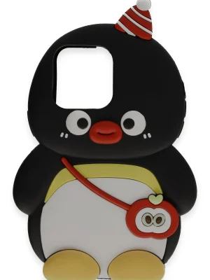 Newface iPhone 15 Pro Kılıf Poky Karakter Silikon Kapak - Desen 12