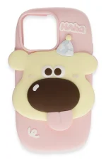 Newface iPhone 15 Pro Kılıf Poky Karakter Silikon Kapak - Desen 6