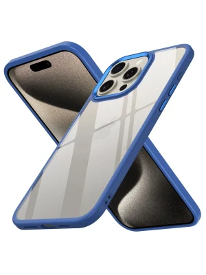 Newface iPhone 15 Pro Kılıf Power Silikon - Mavi