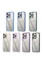 Newface iPhone 15 Pro Kılıf Power Silikon - Mavi - Görsel 10