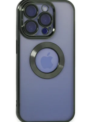 Newface iPhone 15 Pro Kılıf Slot Silikon - Köknar Yeşili