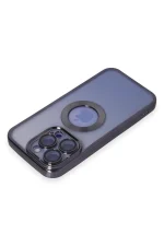 Newface iPhone 15 Pro Kılıf Slot Silikon - Mor - Görsel 3