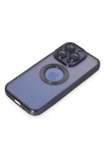 Newface iPhone 15 Pro Kılıf Slot Silikon - Mor - Görsel 4