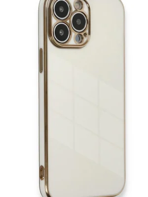 Newface iPhone 15 Pro Kılıf Volet Silikon - Beyaz