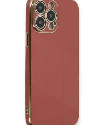 Newface iPhone 15 Pro Kılıf Volet Silikon - Kırmızı
