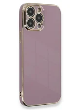 Newface iPhone 15 Pro Kılıf Volet Silikon - Mor