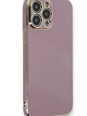 Newface iPhone 15 Pro Kılıf Volet Silikon - Mor