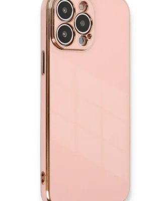 Newface iPhone 15 Pro Kılıf Volet Silikon - Pembe