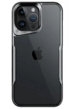 Newface iPhone 15 Pro Max Kılıf Boyi Silikon Kapak - Titan Gri