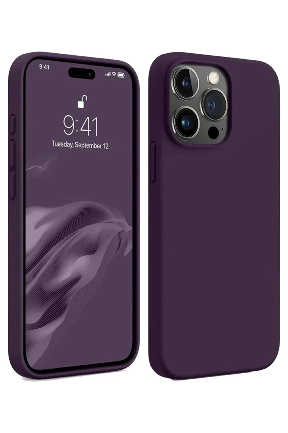 newface-iphone-15-pro-max-kilif-first-silikon-murdum-default.webp Newface iPhone 15 Pro Max Kılıf First Silikon - Mürdüm - Görsel 1