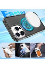 Newface iPhone 15 Pro Max Kılıf Glow Magsafe Kapak - Pembe - Görsel 4