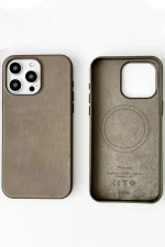 Newface iPhone 15 Pro Max Kılıf Karen Magsafe Kapak - Kahverengi - Görsel 3