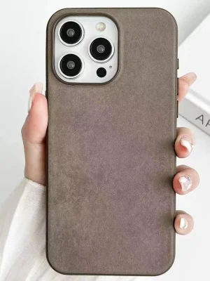 Newface iPhone 15 Pro Max Kılıf Karen Magsafe Kapak - Kahverengi