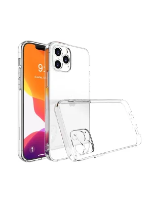 Newface iPhone 15 Pro Max Kılıf Lüx Şeffaf Silikon