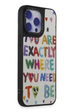 Newface iPhone 15 Pro Max Kılıf Mirror Desenli Kapak - Mirror - 10 - Görsel 2